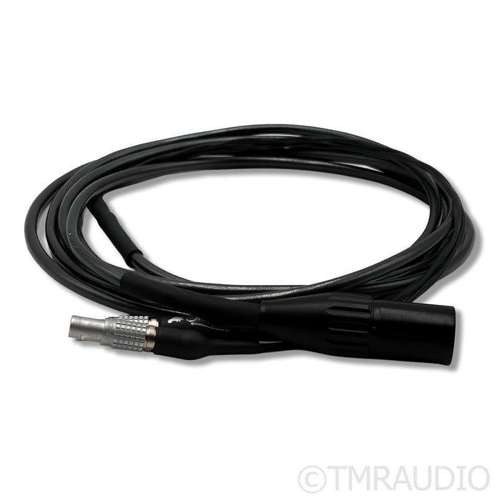 Moon Audio Silver Dragon Headphone Cable; 10ft; 2-pin LEMO to 4-pin XLR