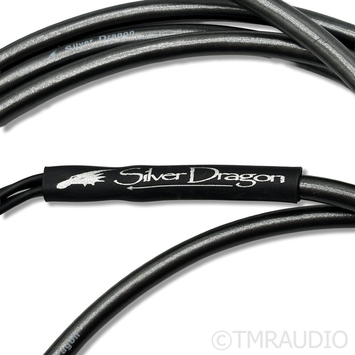 Moon Audio Silver Dragon Headphone Cable; 10ft; 2-pin LEMO to 4-pin XLR