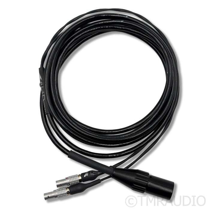 Moon Audio Black Dragon Headphone Cable; 10ft; 2pin LEMO to 4pin XLR