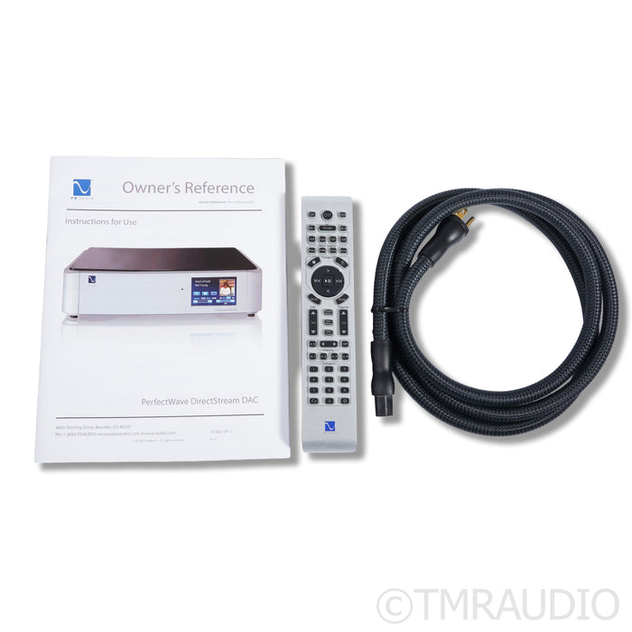 PS Audio PerfectWave DirectStream DAC MK1; Audioquest NRG-Y Power Cable