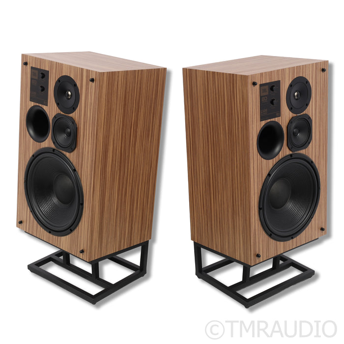 JBL L100 Classic 80th Anniversary Bookshelf Speakers; Matching Stands