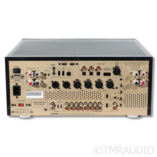 Advance Paris A12 Classic Hybrid Integrated Amplifier; Built-In DAC; MM/MC Phono