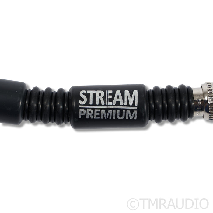 Wave High Fidelity STREAM Premium BNC Digital Cables; 1m