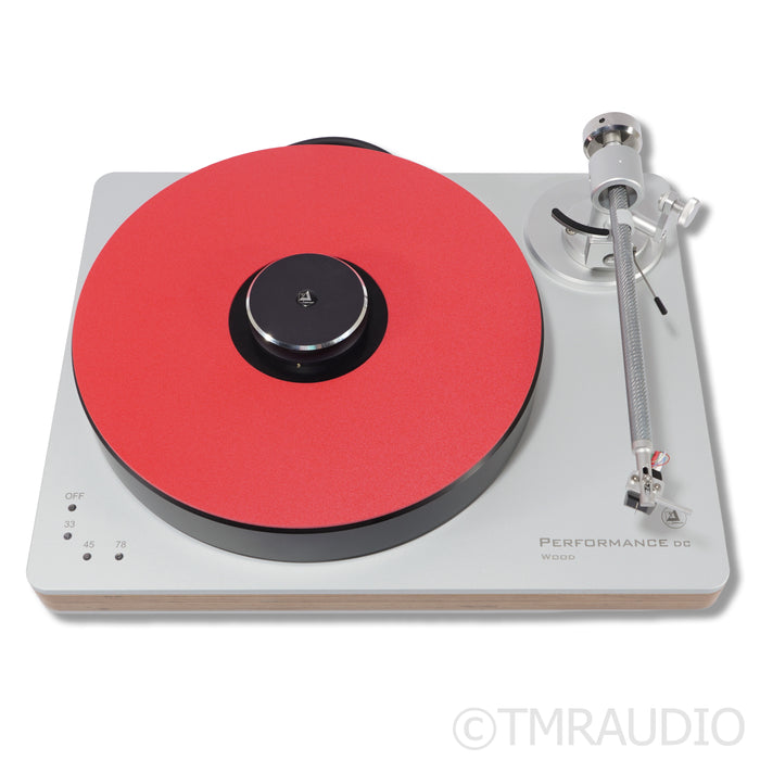 Clearaudio Performance DC Wood Belt Drive Turntable; Upgraded