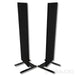 Magnepan LRS+ Floorstanding Speakers; Magna Risers Airborne Legs; Black