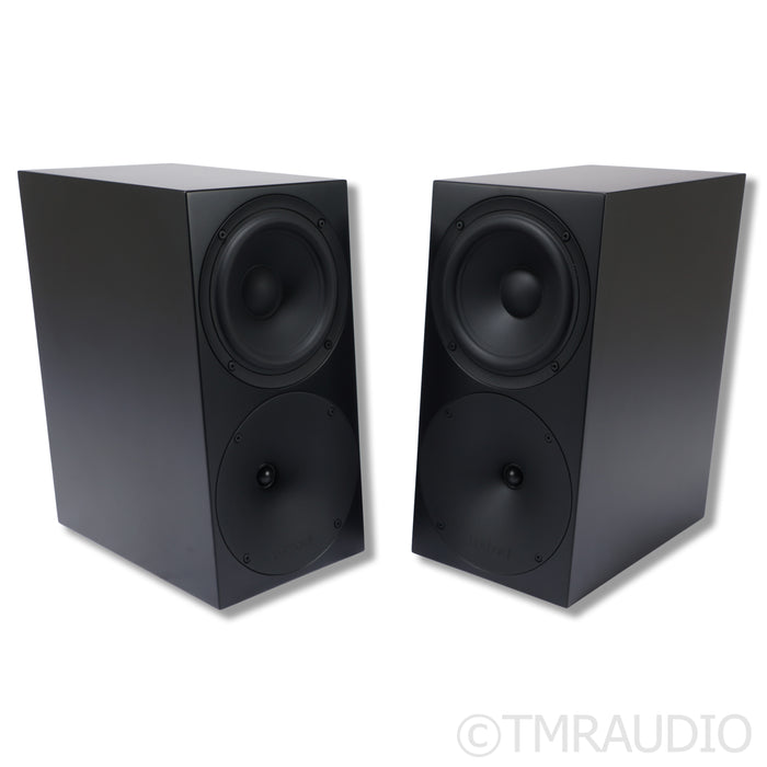 Buchardt Audio S400 MKII Custom SE Bookshelf Speakers; Black
