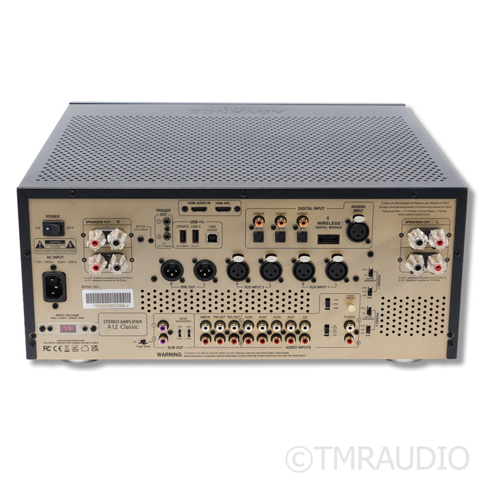 Advanced Paris A12 Classic Hybrid Integrated Amplifier / DAC