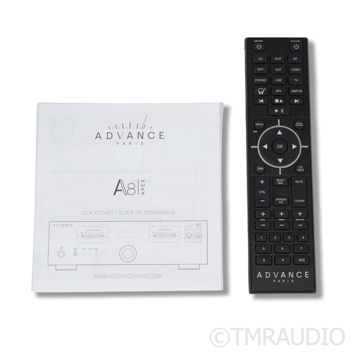 Advance Paris A8 APEX Tube Integrated Amplifier / DAC