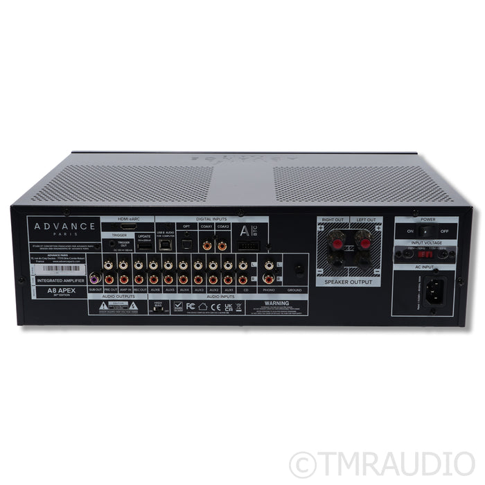 Advance Paris A8 APEX Tube Integrated Amplifier / DAC