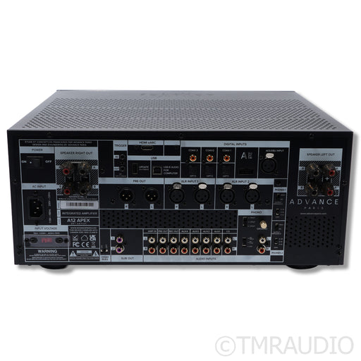 Advance Paris A12 Apex Integrated Amplifier; Built-In DAC; MM/MC Phono