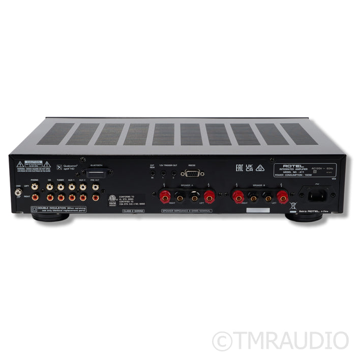 Rotel A11 Tribute Integrated Amplifier; MM Phono