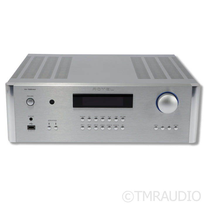 Rotel RA-1592 MKII Integrated Amplifier / DAC; MM Phono