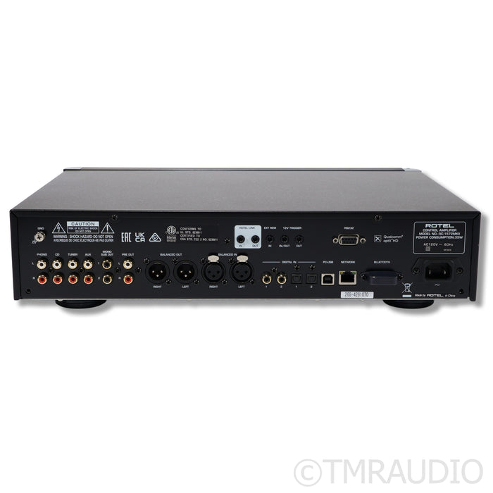 Rotel RC-1572 MKII Preamplifier / DAC; MM Phono
