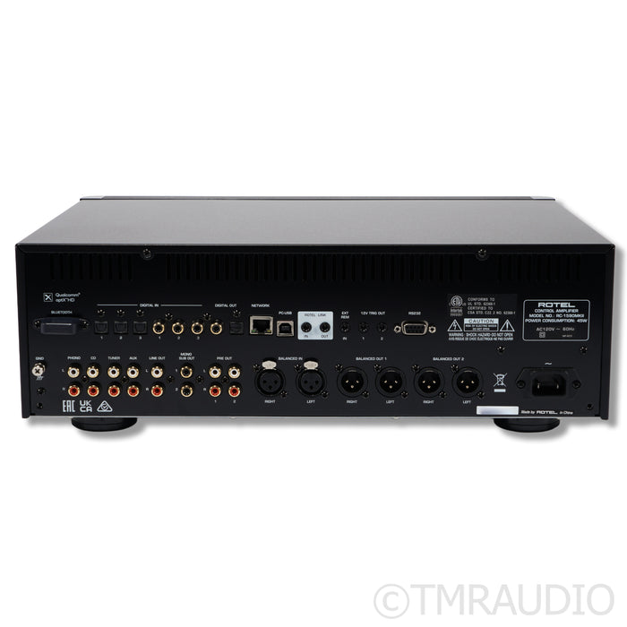 Rotel RC-1590 MkII Preamplifier / DAC; MM Phono