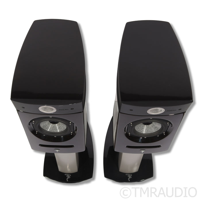 Focal Diablo Utopia Colour Evo Bookshelf Speakers; Stands