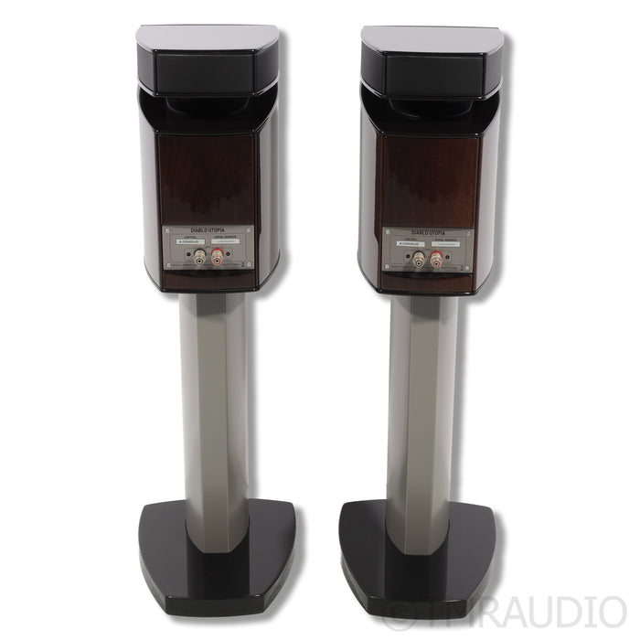 Focal Diablo Utopia Colour Evo Bookshelf Speakers; Stands
