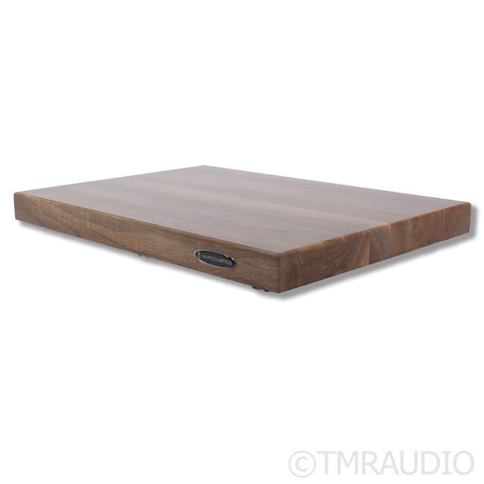IsoAcoustics Delos Isolation Platform; Walnut (Open Box)
