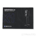 Borresen X1 Bookshelf Speakers; Stands