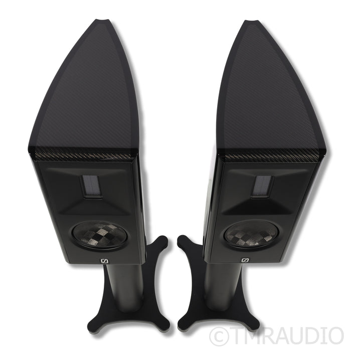 Borresen X1 Bookshelf Speakers; Stands