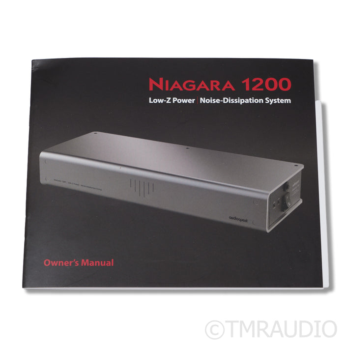 AudioQuest Niagara 1200 Power Conditioner (Unused)