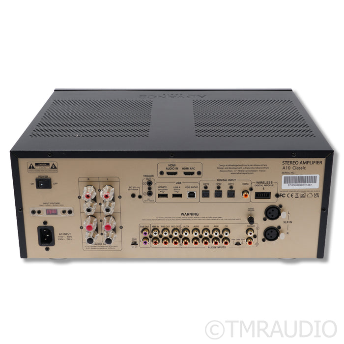 Advance Paris A10 Classic Hybrid Integrated Amplifier / DAC; MM Phono