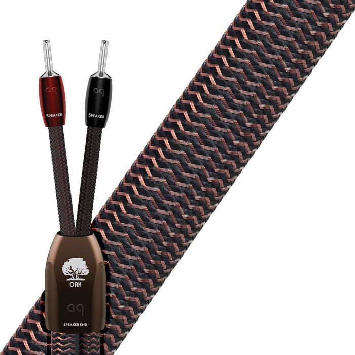 AudioQuest Oak Bi-Wire Speaker Cables; 1.8m