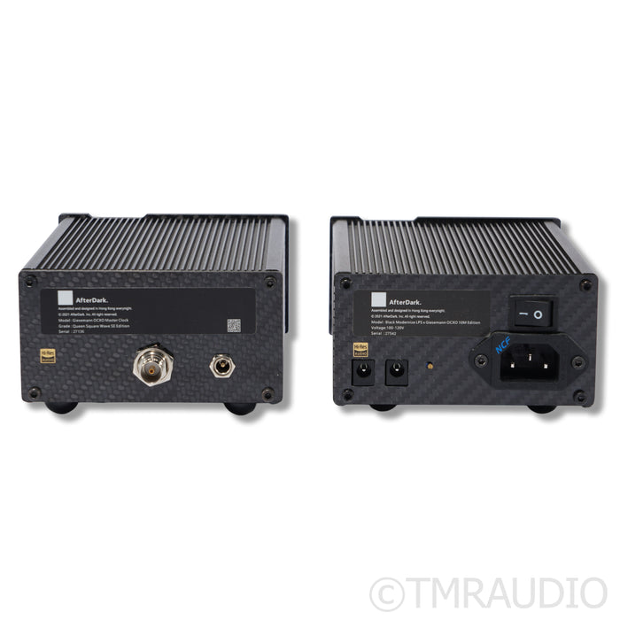 Afterdark Gieseman OCXO 10Mhz Queen Square Wave SE Master Clock; LPS