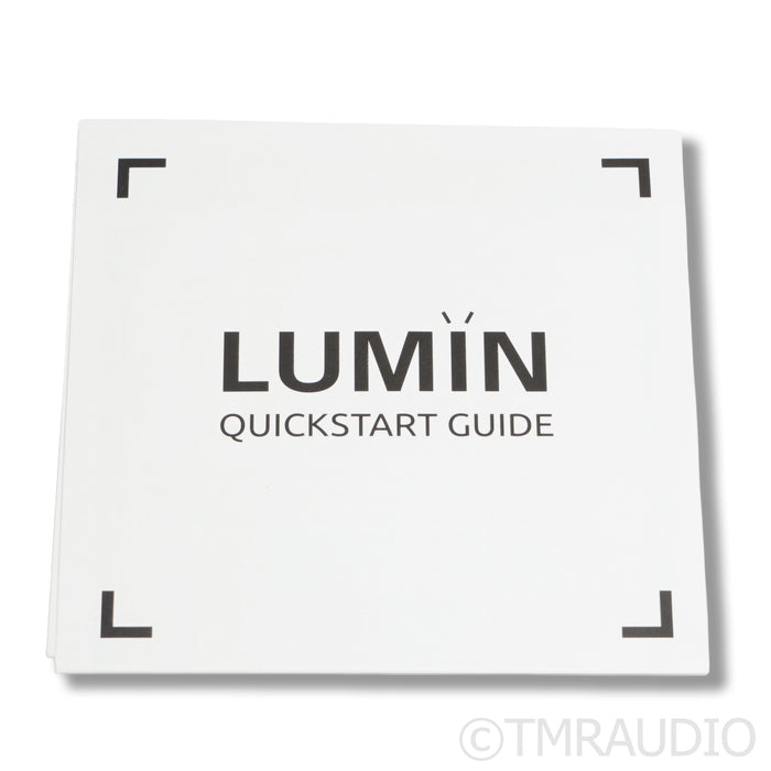 Lumin X1 Music Streamer / DAC; Upgraded DC Cable