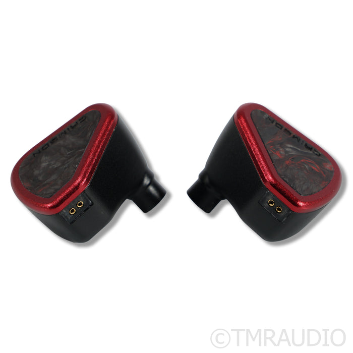 Symphonium Audio Crimson In-Ear Headphones; 8 Wire Novaron Cable Upgrade