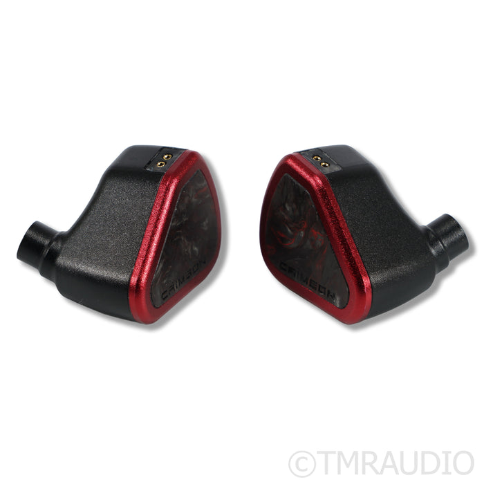 Symphonium Audio Crimson In-Ear Headphones; 8 Wire Novaron Cable Upgrade