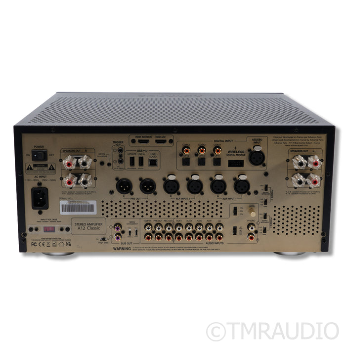Advanced Paris A12 Classic Tube Integrated Amplifier