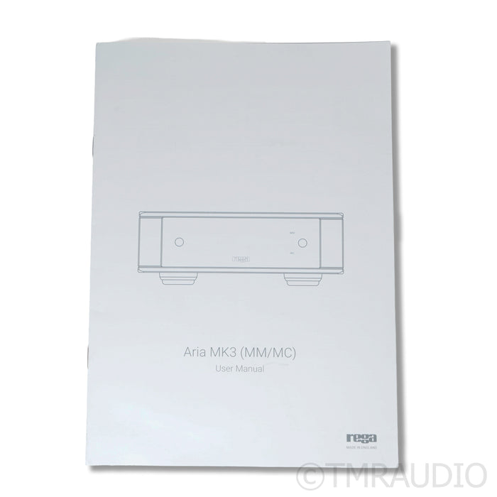 Rega Aria MK3 MM/MC Phono Preamplifier
