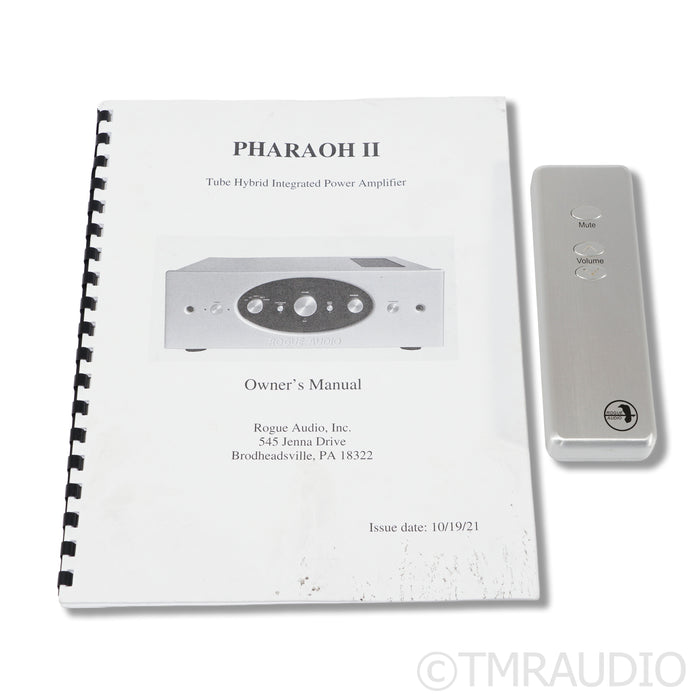 Rogue Audio Pharaoh II Integrated Amplifier; MC/MM Phono