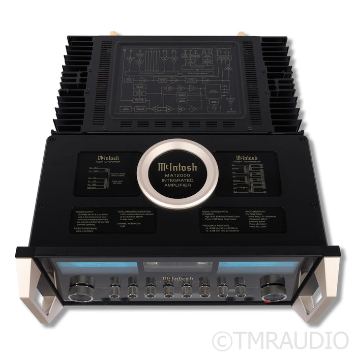 McIntosh MA12000 Hybrid Integrated Amplifier; Built-In DAC; MM/MC Phono