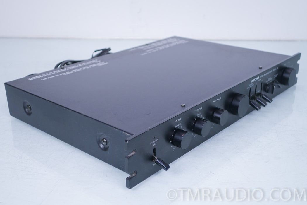 Nikko Beta iii Vintage Stereo Preamplifier / Preamp
