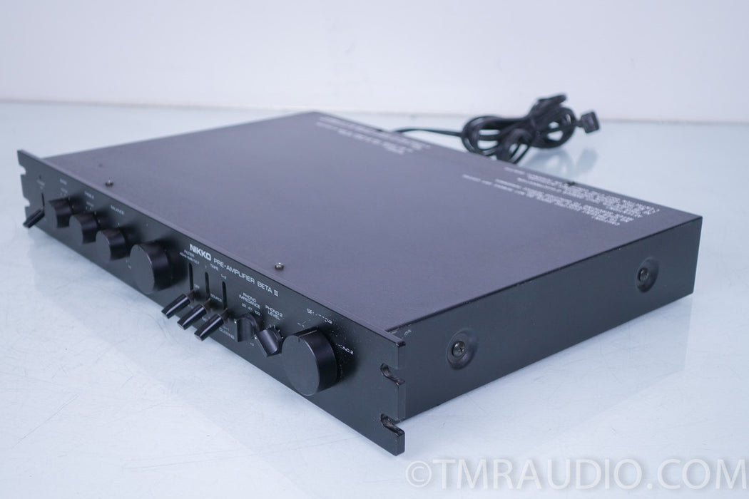 Nikko Beta iii Vintage Stereo Preamplifier / Preamp
