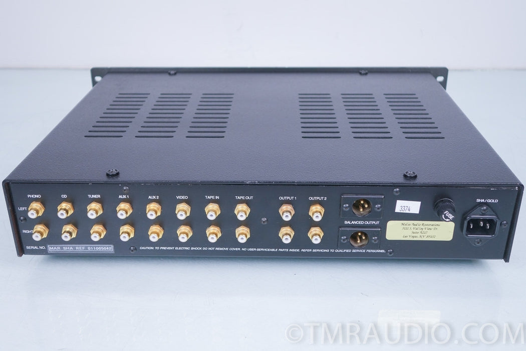 Melos SHA-Gold Tube Line Amplifier