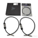 Shunyata Research Alpha V2 RCA Phono Cables; 1m; Ground Wire