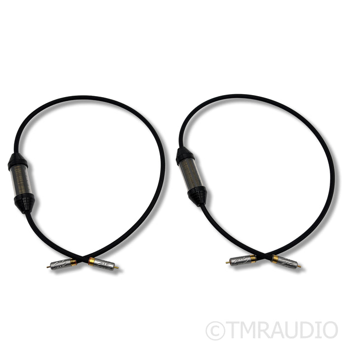 Shunyata Research Alpha V2 RCA Phono Cables; 1m; Ground Wire
