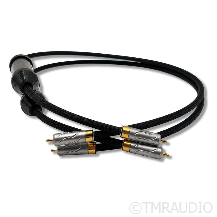 Shunyata Research Alpha V2 RCA Phono Cables; 1m; Ground Wire