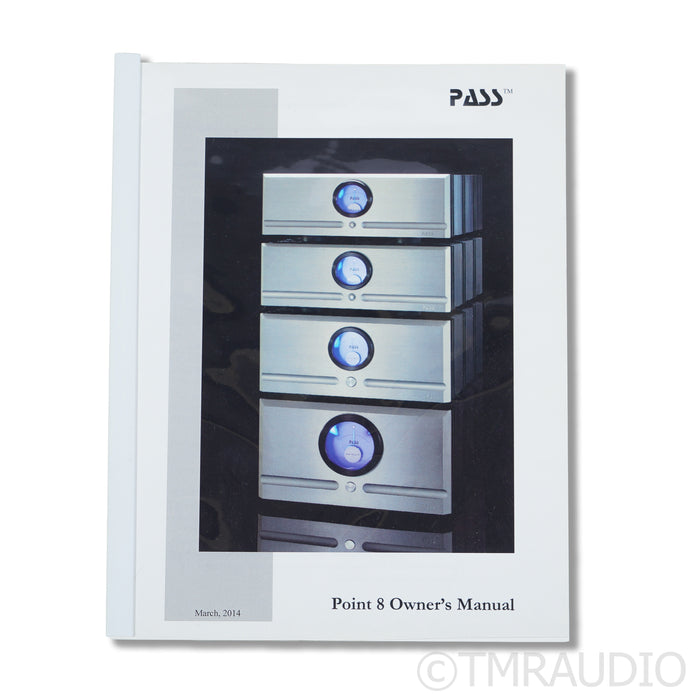 Pass Labs X150.8 Power Amplifier
