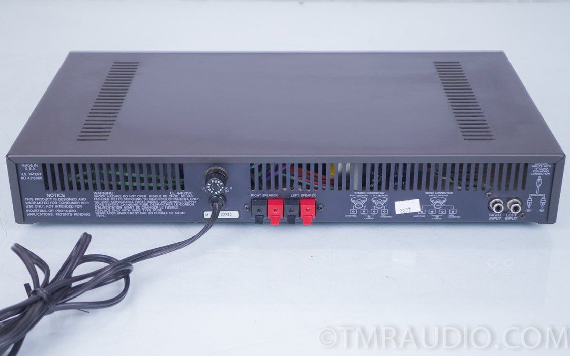 Carver M-200t Magnetic Field Power Amplifier