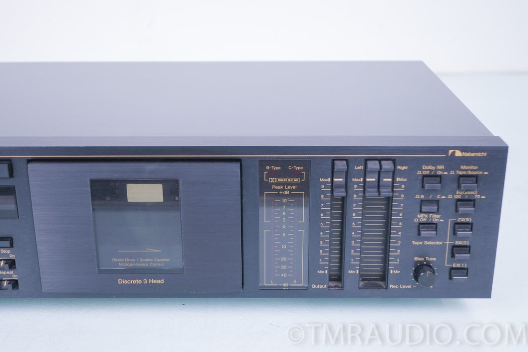 Nakamichi BX-300 Stereo Cassette Deck / Tape Recorder AS-IS