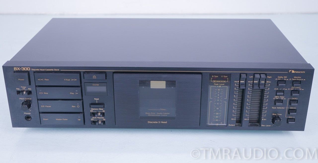 Nakamichi BX-300 Stereo Cassette Deck / Tape Recorder AS-IS