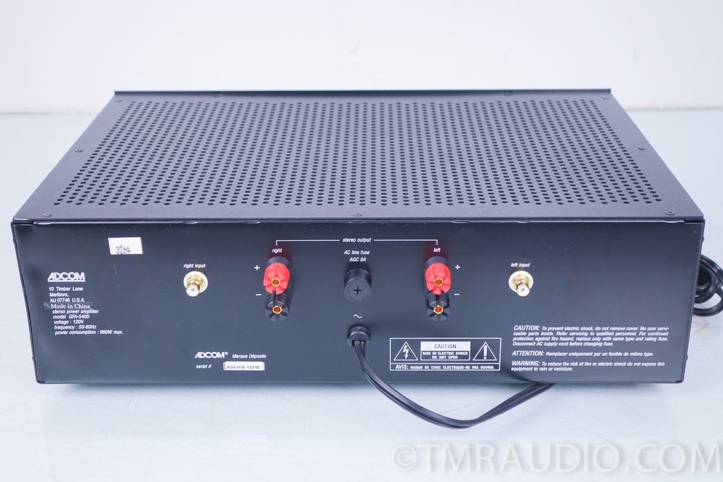 Adcom GFA5400 Stereo Power Amplifier