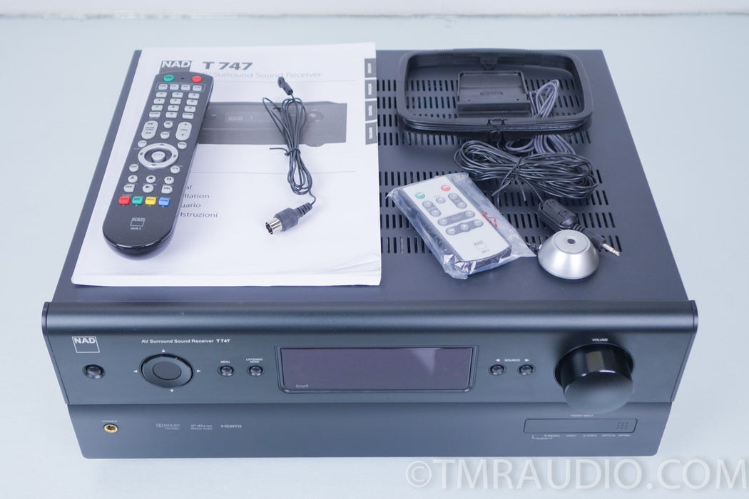 NAD T747 Home Theater Receiver w/ HDMI