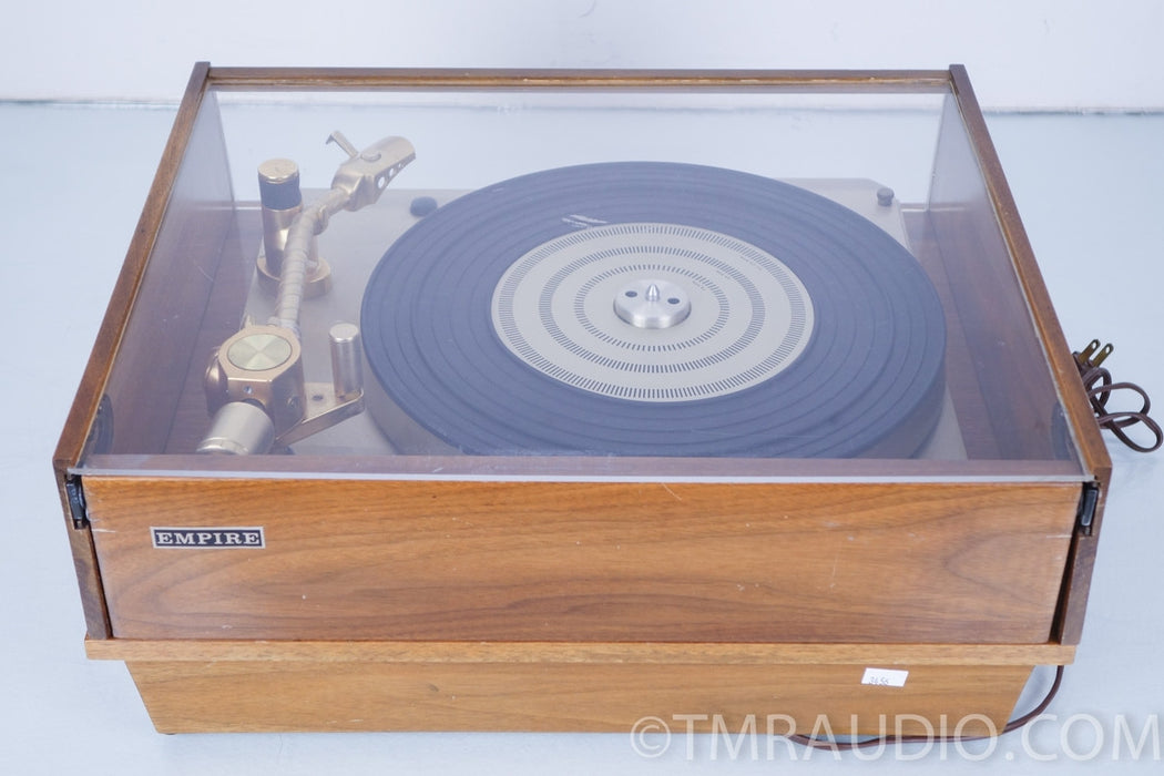 Empire Model 598 Vintage Troubadour Belt Drive Turntable AS-IS
