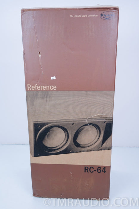 Klipsch RC-64 Reference Center Channel Speaker in Factory Box