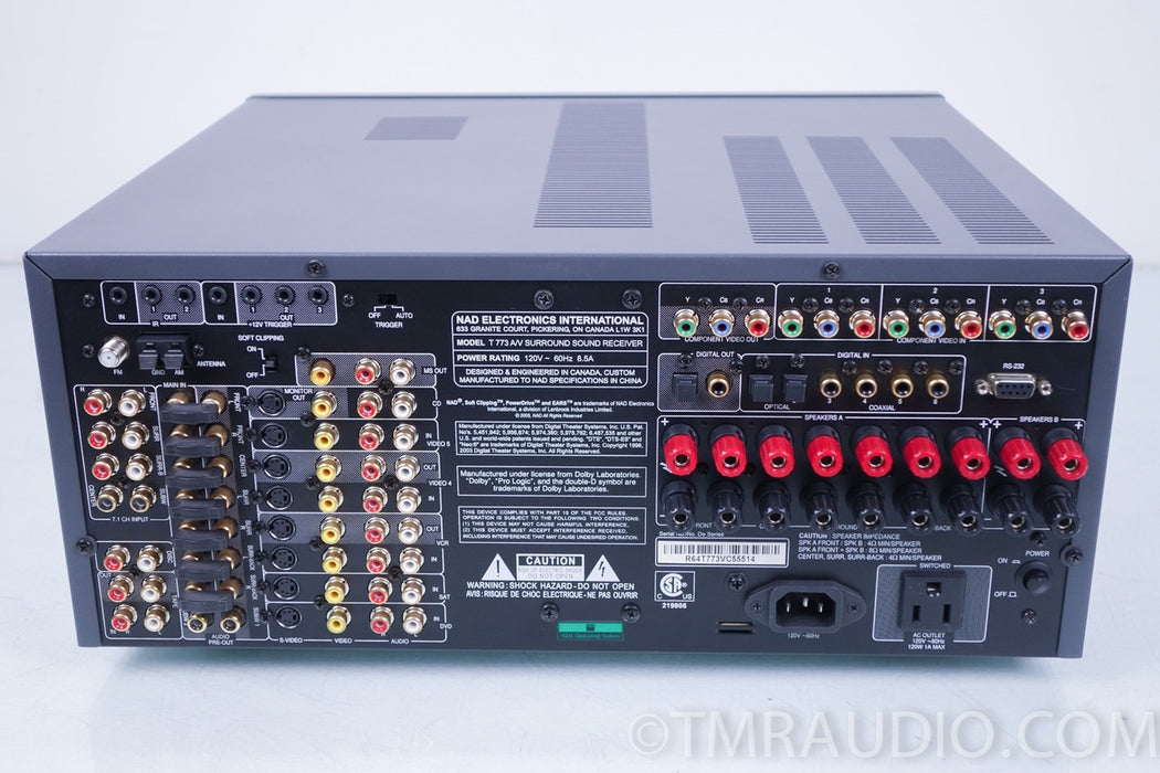 NAD T773 7.1 Home Theater Receiver in Factory Box