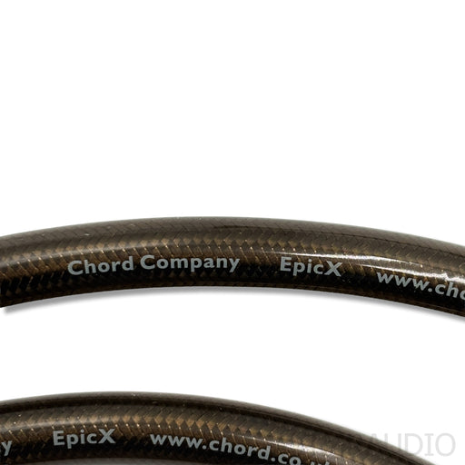 The Chord Company EpicX Bi-Wire Speaker Cables; 1.5m